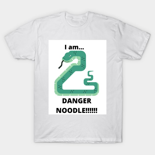 Danger Noodle T-Shirt by Doodle.Bug.Tees